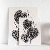 Anthurium Clarinervium Art Print