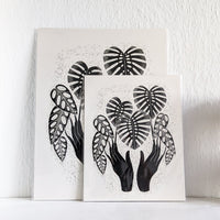 Monstera Magic Art Print