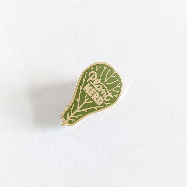 Plant Nerd Enamel Pin