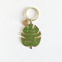 Water My Plants Keyring