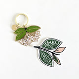 Hoya Carnosa Keyring