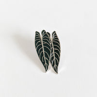 Philodendron Melanochrysum Enamel Pin