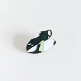 Philodendron White Knight Enamel Pin