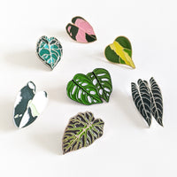 Philodendron Brasil Enamel Pin